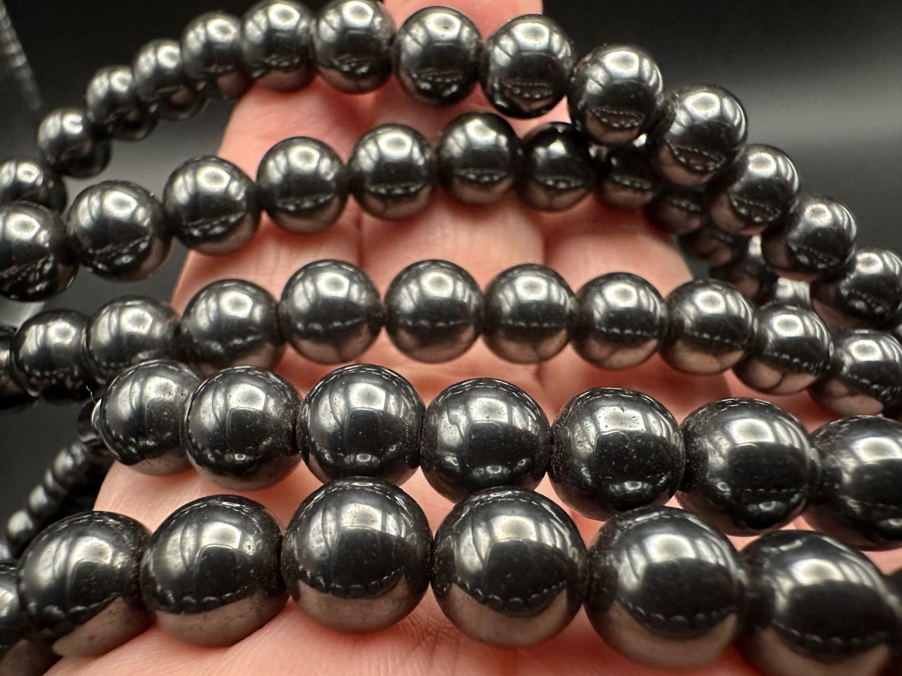 Catenine: Schwarze Vintage-Halskette. – Usato da Lamone venduto da LaCantinaMagica 2