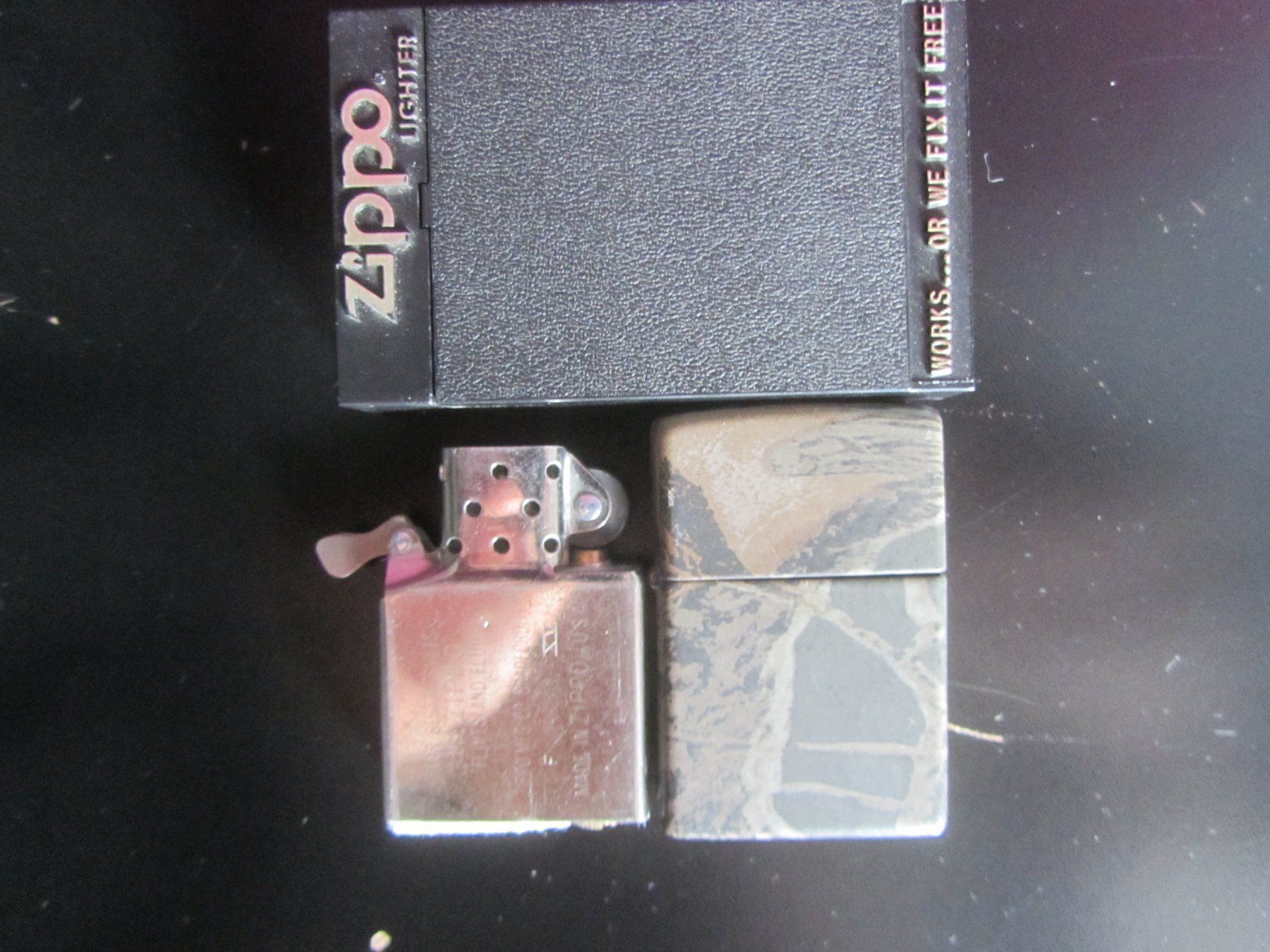 Zippo Accendini: Zippo camo realtree box NEUF – Nuovo e nell'imballaggio originale da Pampigny venduto da Calypso06 3
