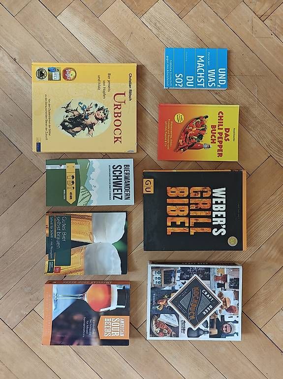 Libri: Diverse Bücher (Kochen, Chilli, Bier) – Usato da Zürich venduto da Traceur