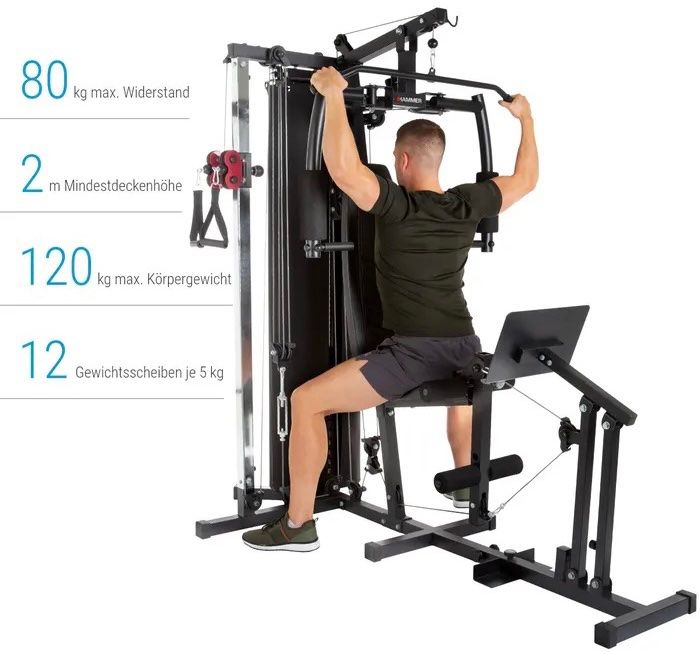 Hometrainer: Homegym/ Heimtrainer Hammer Ferrum – Usato da Wettingen venduto da Sell_23 2