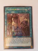 Yugioh Probenuntersuchung secret rare