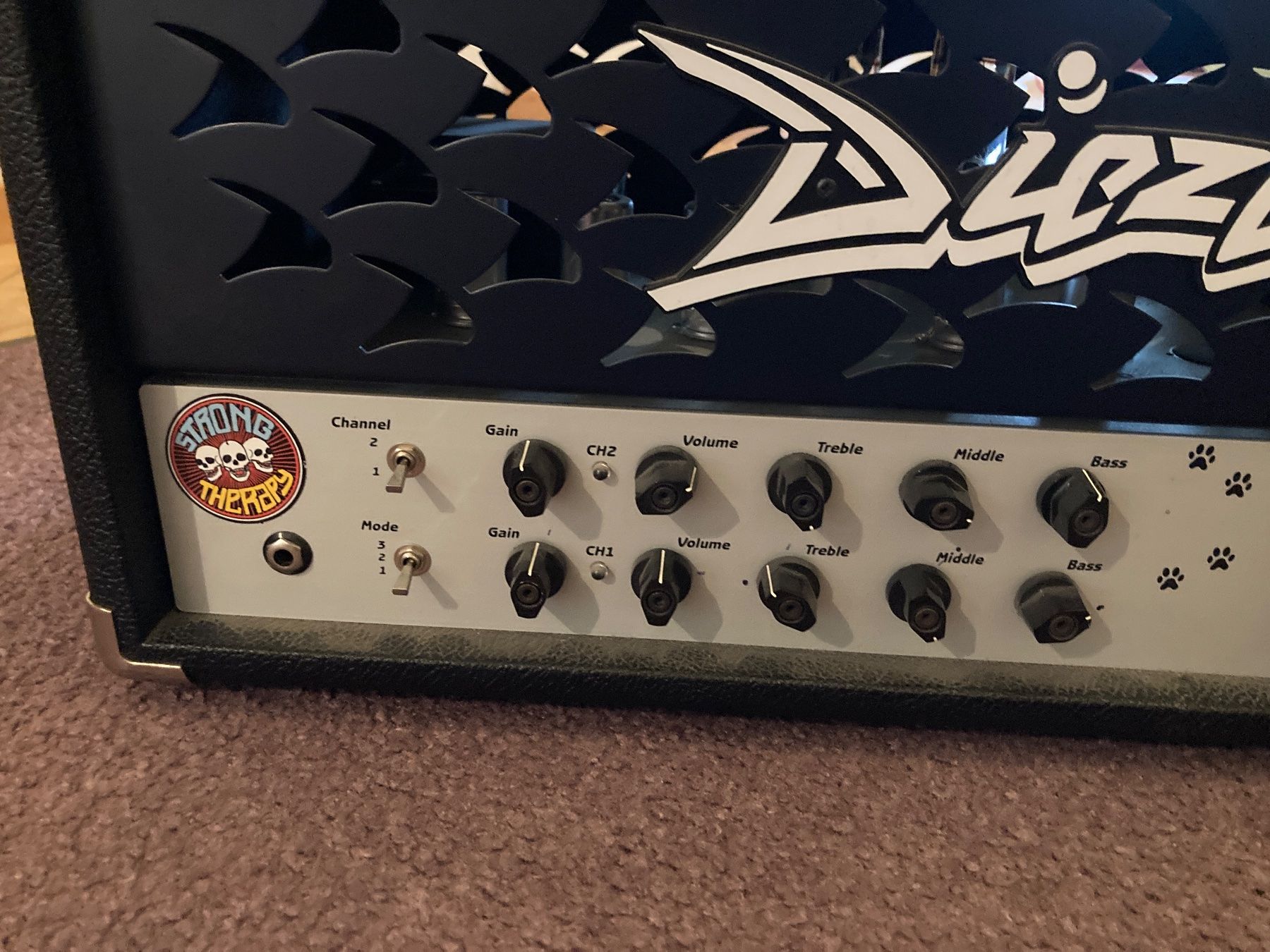 Amplificatori: Diezel Einstein 2-Channel 50-Watt Guitar Amp Head – Usato da Zürich venduto da Hess06 1