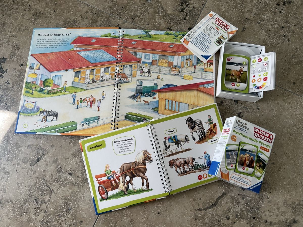 Libri: Tiptoi Pferde & Ponys Buch & Spiel  – Usato da Wädenswil venduto da yan_gm82 1