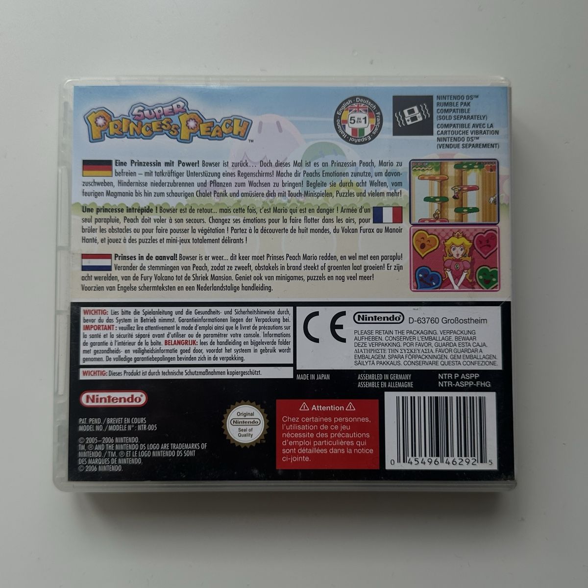 Nintendo Giochi: Super Princess Peach DS  – Nuovo (secondo la descrizione) da Givisiez venduto da dor_xb9k 1