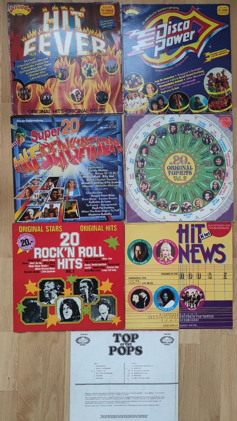Dischi in vinile: hot top Schallplatten Sammlung – Usato da Meggen venduto da Malecifent