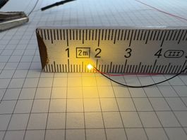 50 Stk. KELLTEC 0508 Micro LED 24V DC Warmweiss mit 20 cm K.