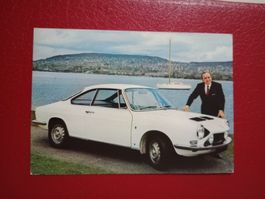 Ak Werbung Auto mit Ruedi Walter Autogramm 1970 (98)