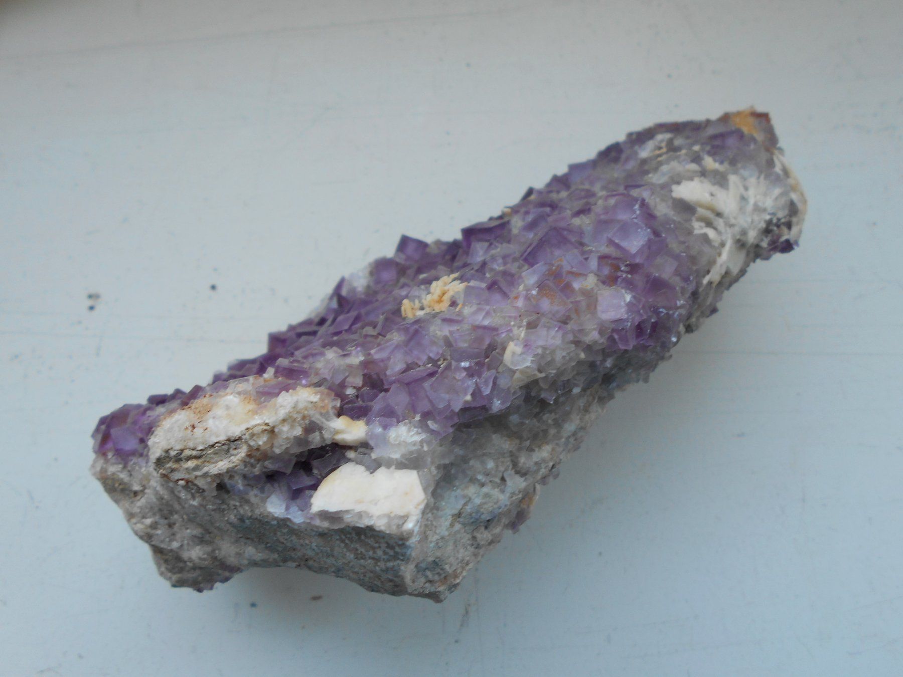 Minerali & Pietre curative: Fluorit Stufe Spanien ca. 800 gr. – Nuovo (secondo la descrizione) da Zürich venduto da swisscristal01 1