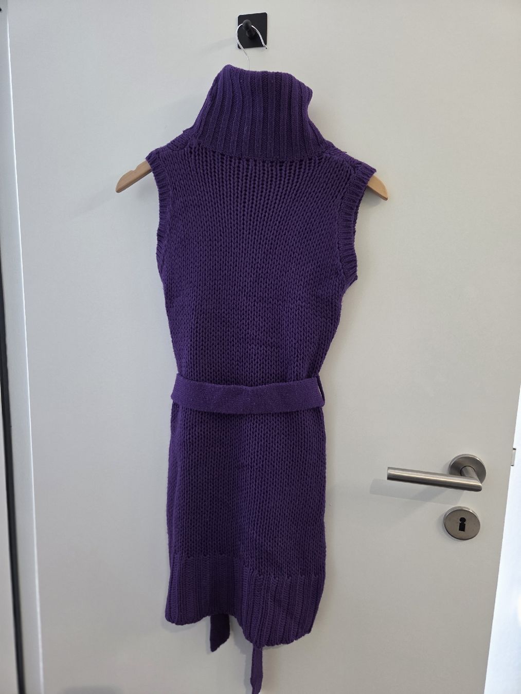 Vestiti: Violettes Strickkleid Gr. XS – Usato da Kriens venduto da ..stx.. 1