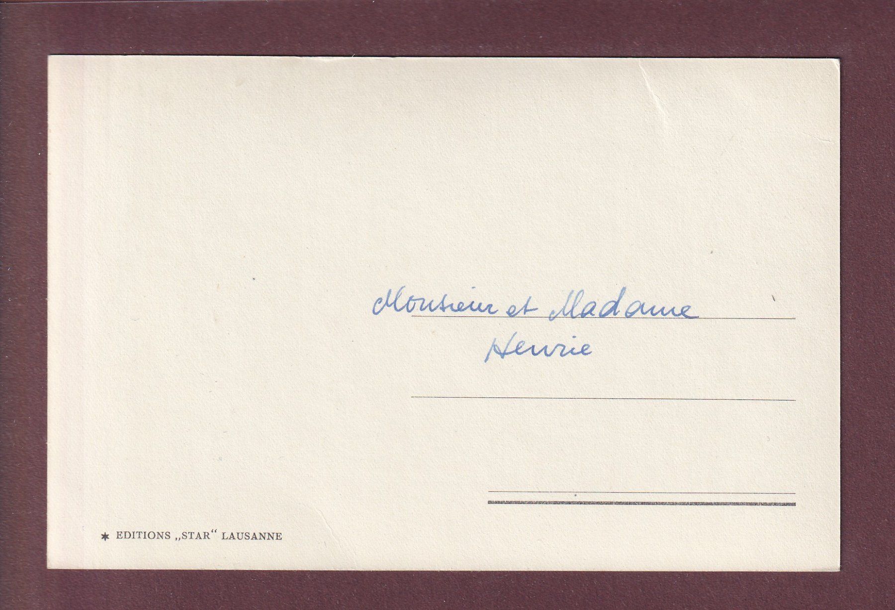 Cartoline postali: Partie enneigée à CHÂTEAU D'OEX – Usato da Pully venduto da nicecards 1
