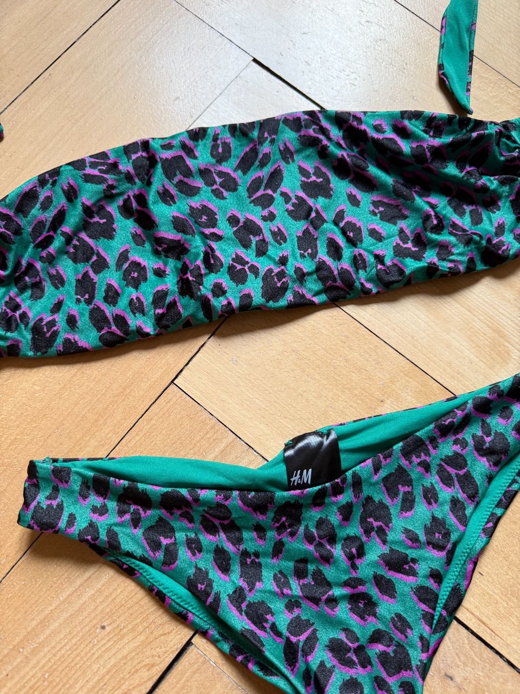 H&M Badekleider & Bikinis: Leo Bikini petrolgrün 40 – Gebraucht aus Zürich von Diazaio 1