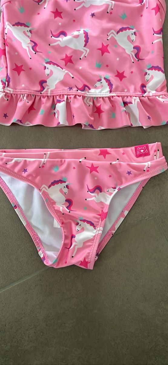 Costumi da bagno & Bikini: 2-Teiler Bikini mit Einhörnern 🦄 Gr. 116 – Nuovo (secondo la descrizione) da Seon venduto da Sunny-Schmuck78 1