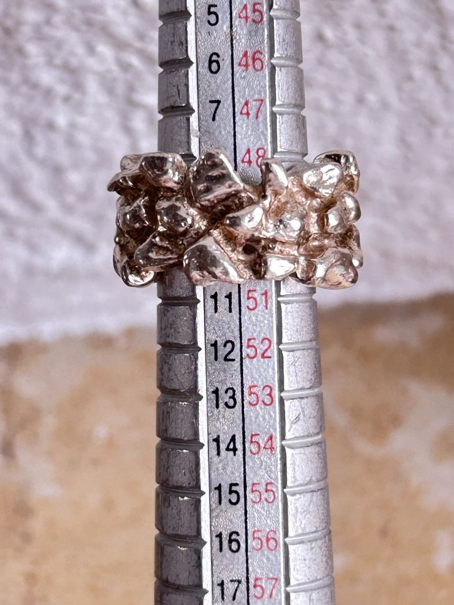 Anelli: Silberring MASSIV DESIGNER (50) – Usato da Laufen venduto da Bellebellezza 4