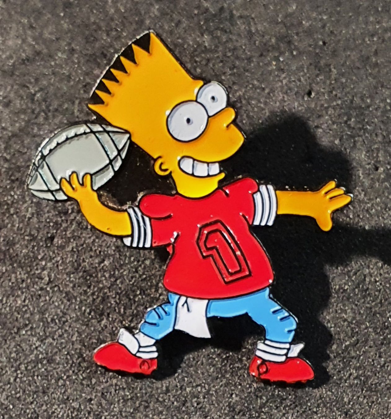 Placchette & Badge: BB764 - Pin The Simpsons - Bart Simpson – Usato da Reinach BL venduto da Boston-Verkauf