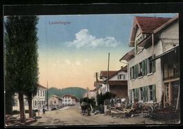 Läufelfingen, Ortspartie am Bauernhaus