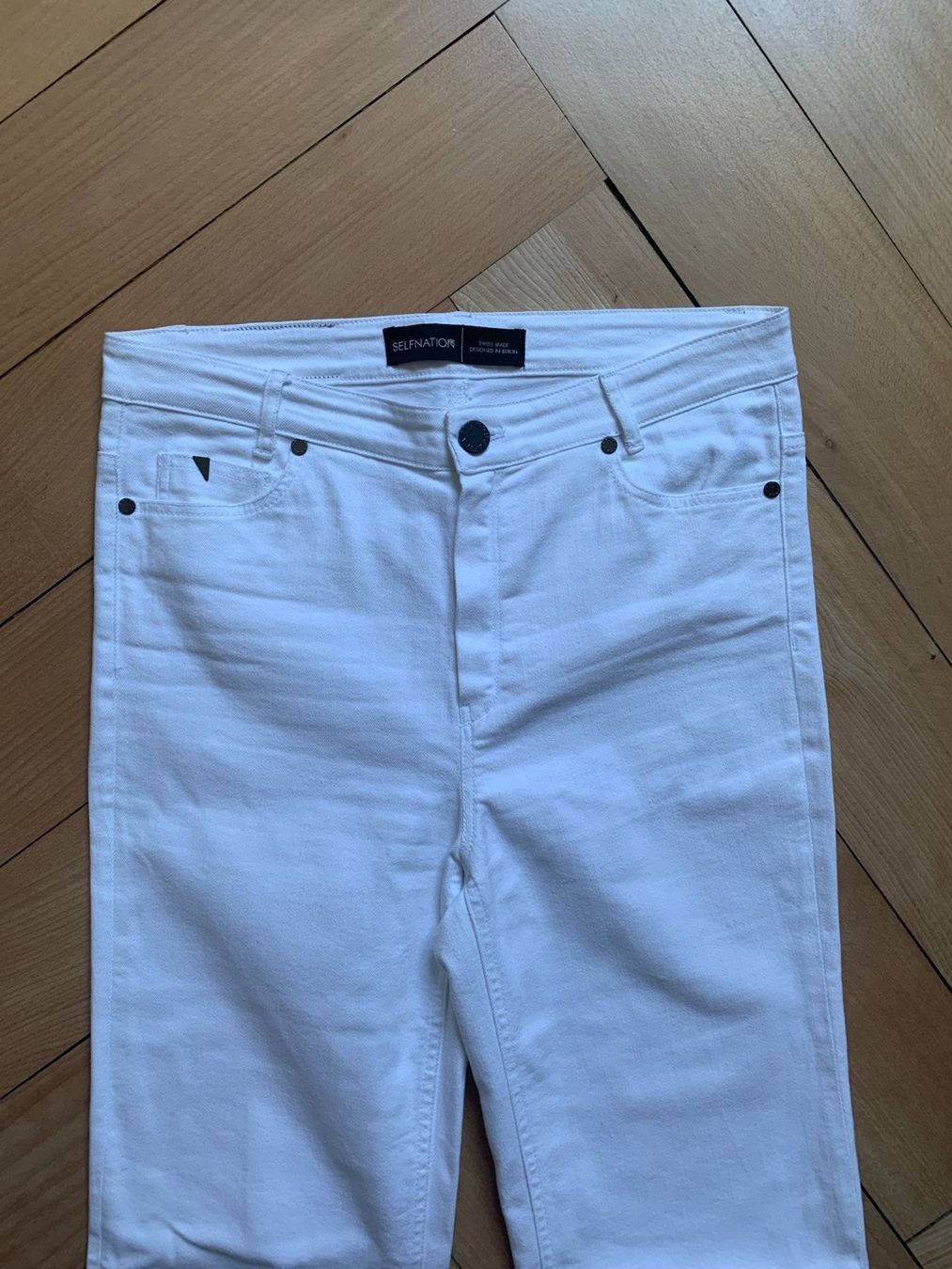 Jeans: SELFNATION - Jeans weiss S – Gebraucht aus Zürich von Diazaio 1