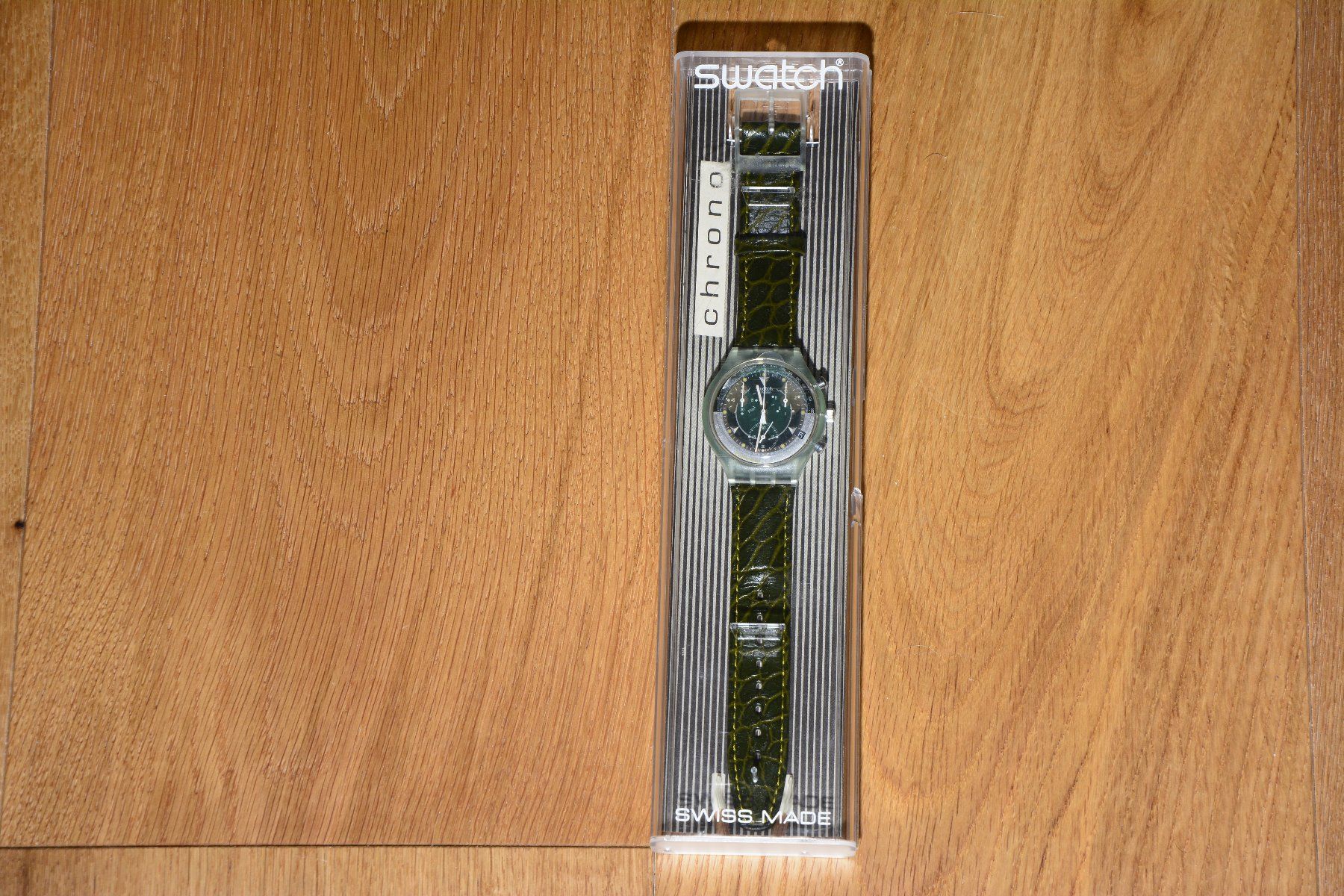 Swatch Orologi: Swatch Chrono Mimetica 1994 – Nuovo (secondo la descrizione) da Henggart venduto da Salzi1