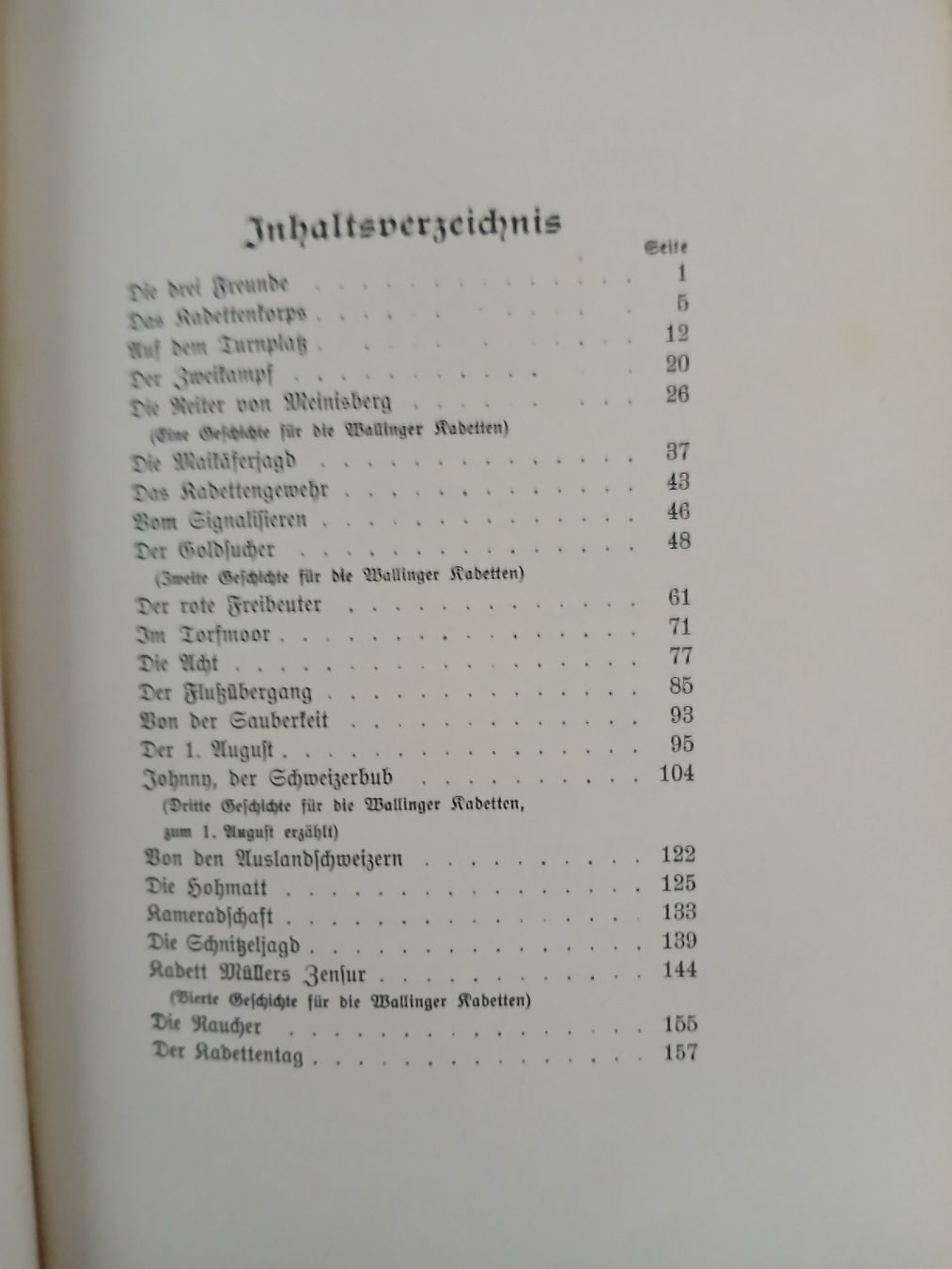 Bücher: Die Kadetten von Wallingen - Girardin. – Gebraucht aus Langenthal von Egro50 3