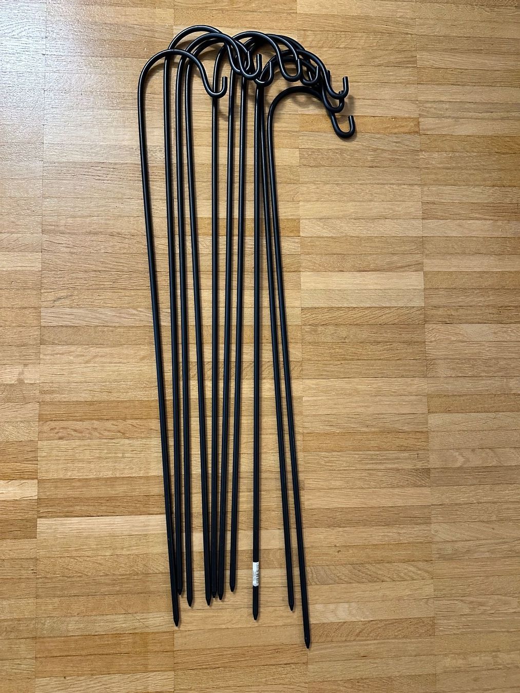 Ferramenta: Gartenhaken 10er Set Metall schwarz – Nuovo (secondo la descrizione) da Bülach venduto da Jubet 2