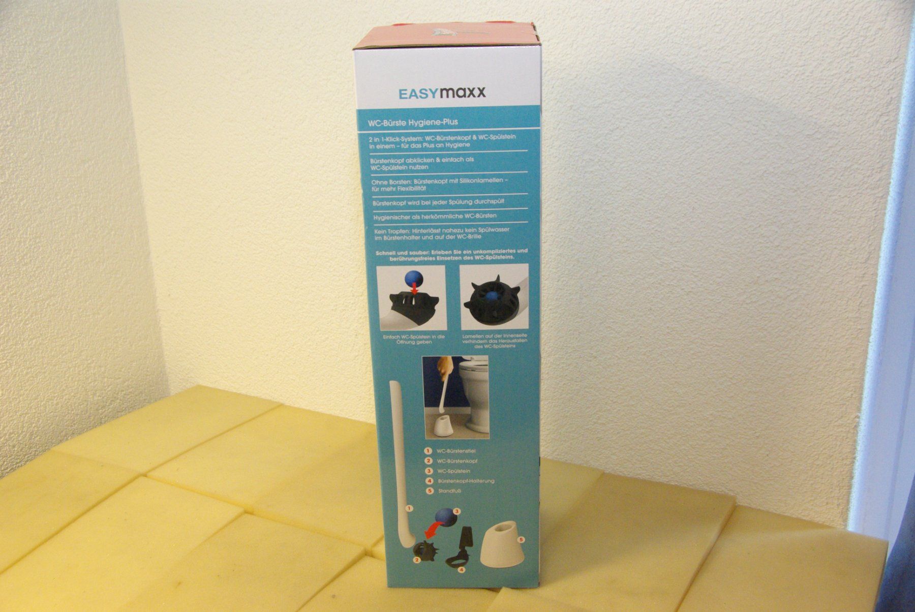 Altri accessori per il bagno: WC Bürste Hygiene Plus - EasyMaxx, in OVP – Nuovo e nell'imballaggio originale da Herisau venduto da Cevianer1844 3