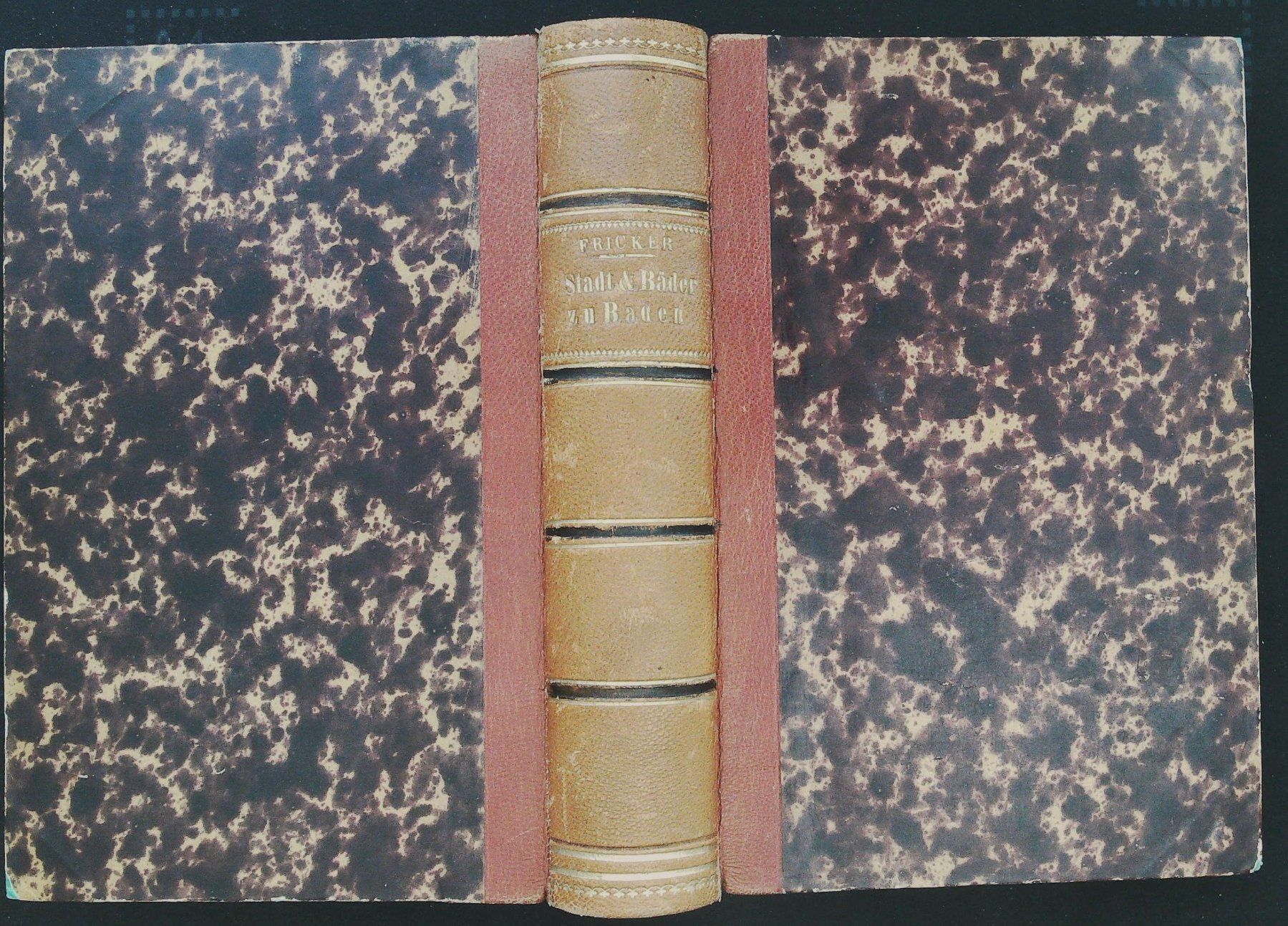 Bücher: Baden von Barth. Fricker 1880 – Gebraucht aus Rafz von booksell 1