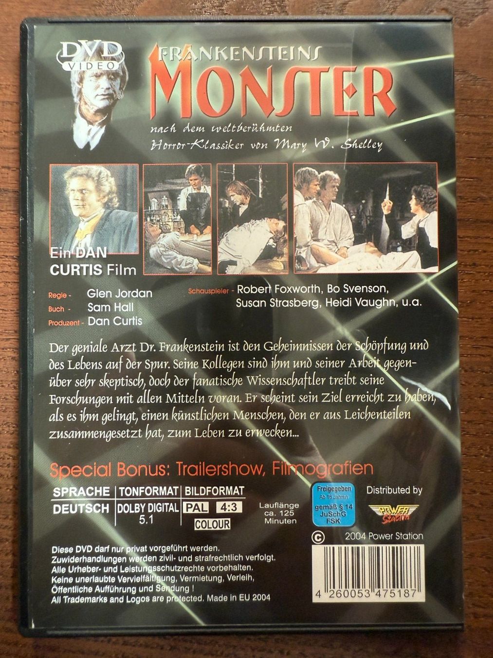 Alle DVDs: Frankensteins Monster (Dan Curtis) – Gebraucht aus Zürich von FilmFreunde 1