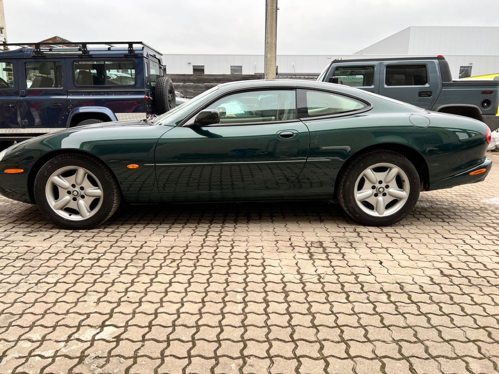 JAGUAR XK8 COUPE GREEN PERL EFFEKT LACKIERUNG