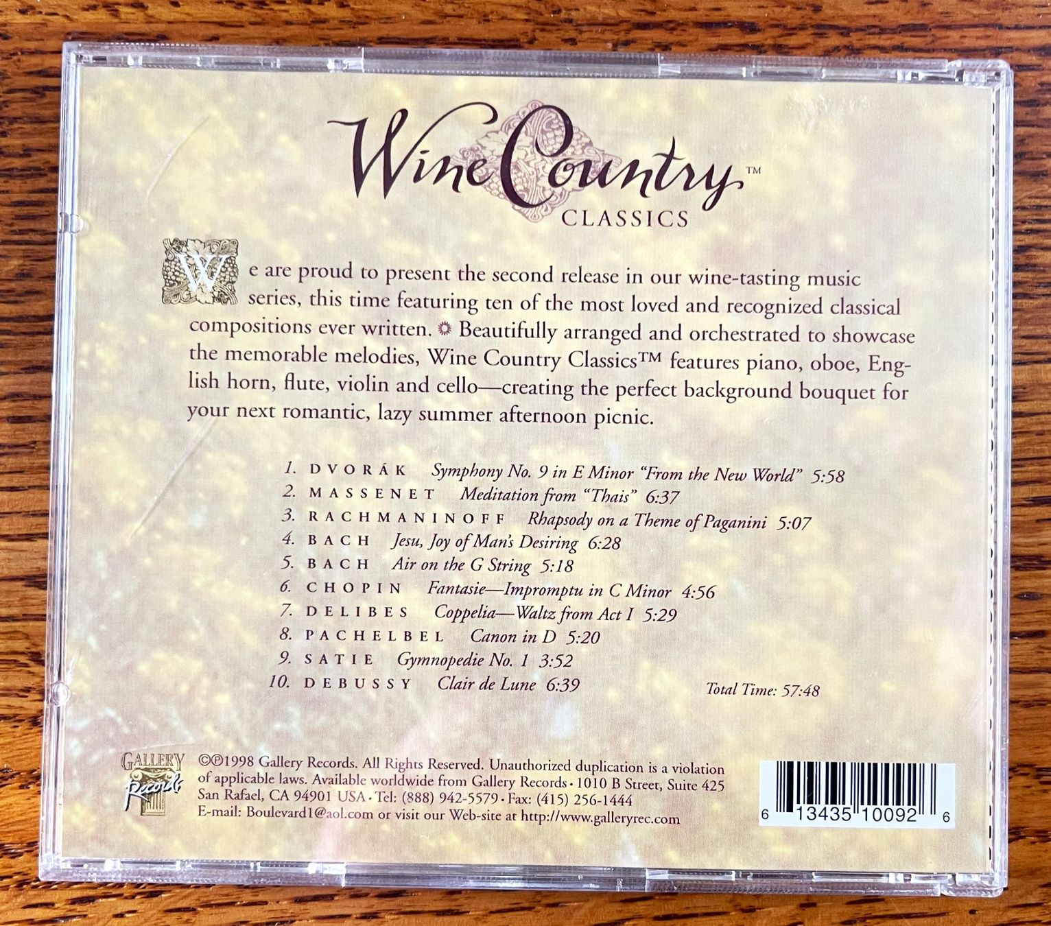 CD: Vine Country Classics CD – Usato da Oftringen venduto da Vucki 1
