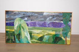 Gemälde "There was a storm on the lake that night"
