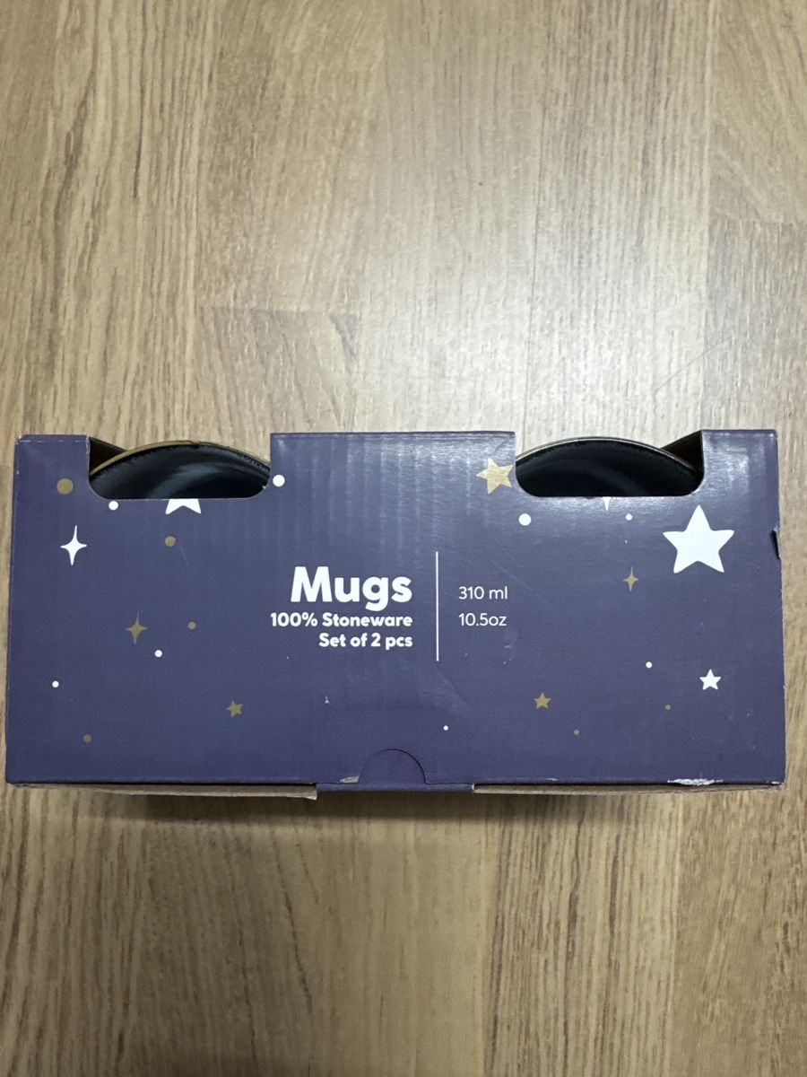 Coop Tazze: 2er Set Steingut Tassen, Neu & Originalverpackt! – Nuovo e nell'imballaggio originale da Zürich venduto da Kia78 1
