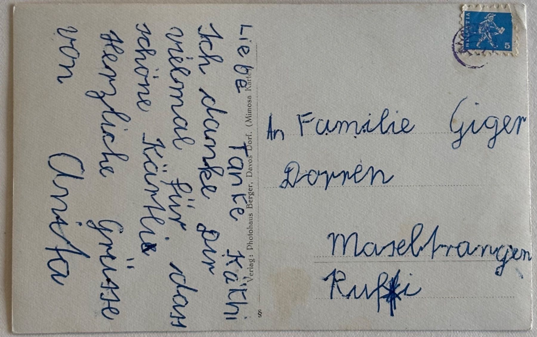 Cartoline postali: Fotokarte, Katzen – Usato da Frauenfeld venduto da Merk52 1