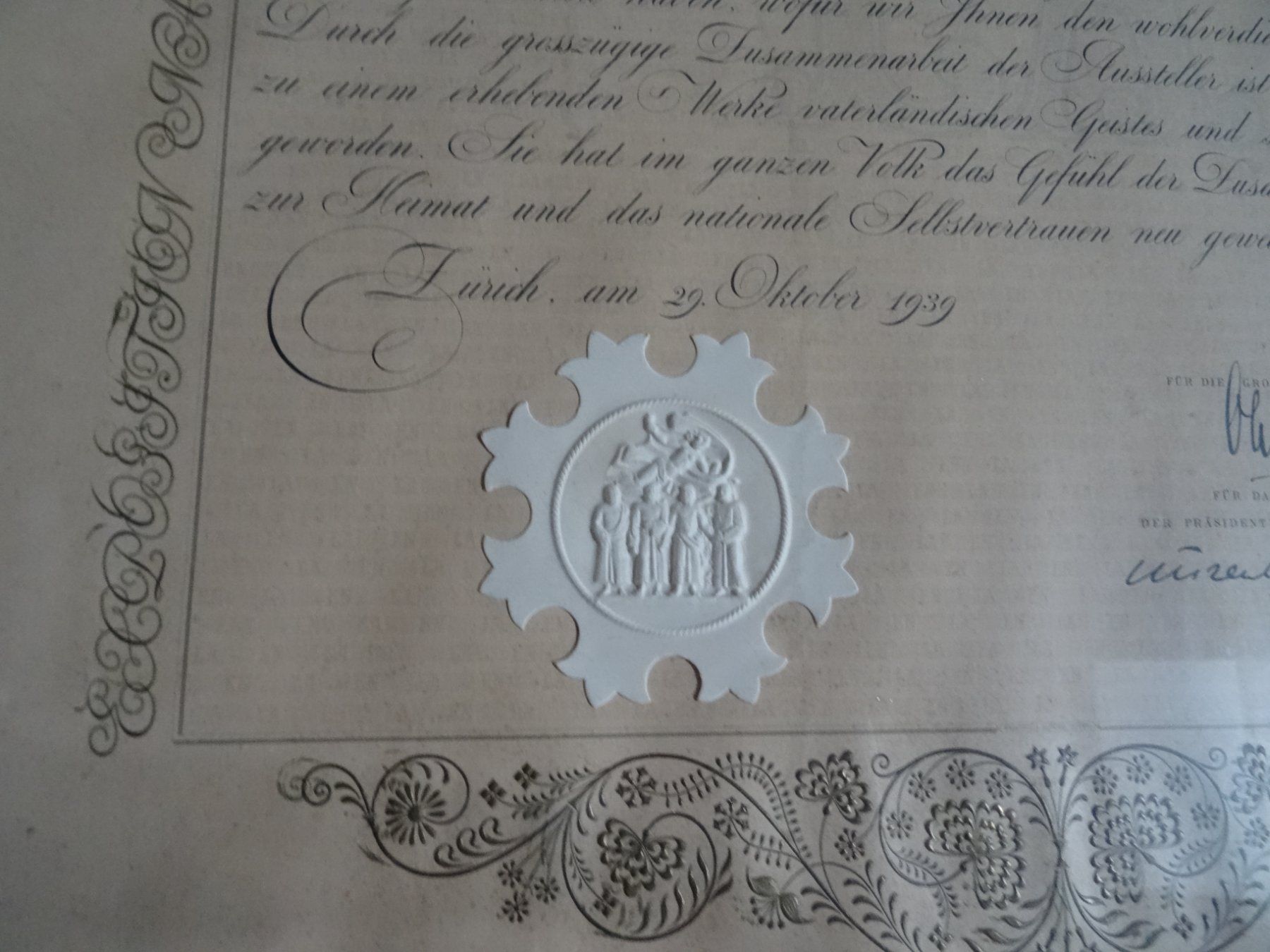 Documenti: Schweizer Zeitdokument der Landi 1939 – Usato da Lupfig venduto da Hubi64 3