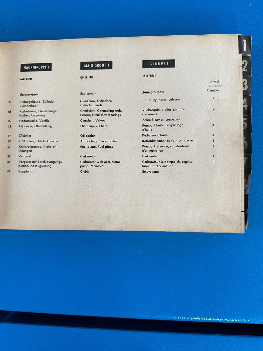 Libri: VW Käfer  Ersatzteilkatalog , Orginal , 1954 – Usato da Boswil venduto da pavo1 9