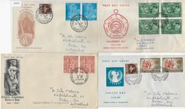 4 FDC Indien
