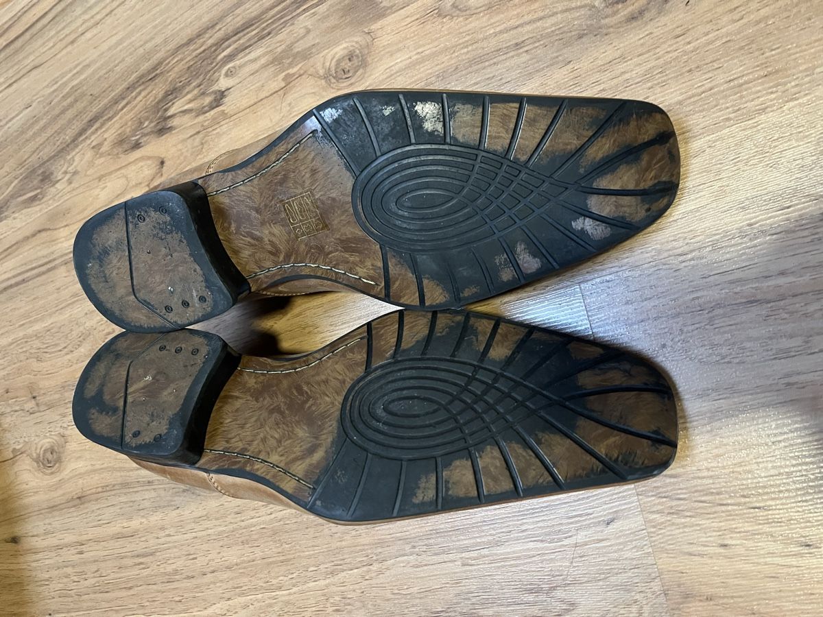 Scarpe da uomo: Herren Lederschuhe braun 42 – Usato da Oberbüren venduto da len_5q92 3