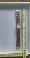 Bracelet de montre acier et plaqué or - 16 mm