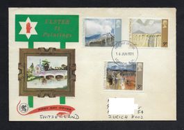 Ulster 71 Paintings, FDC, 16. Jun 1971
