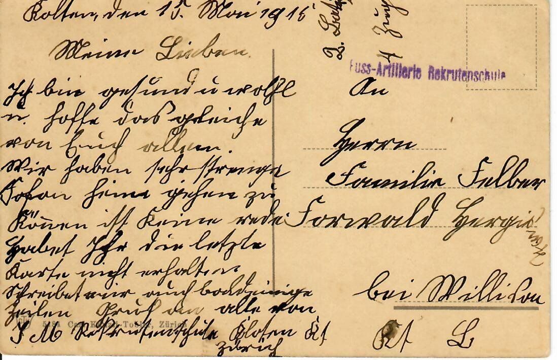 Cartes postales: Kloten Totalansicht – D'occasion à Hochdorf par Ziegel-16 1