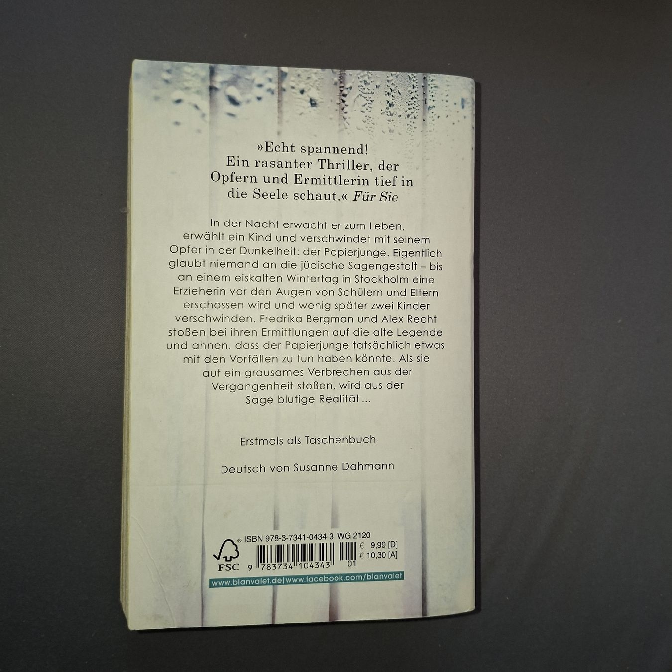Libri: Papierjunge von Kristina Ohlsson – Usato da Giswil venduto da sar_y75b 1