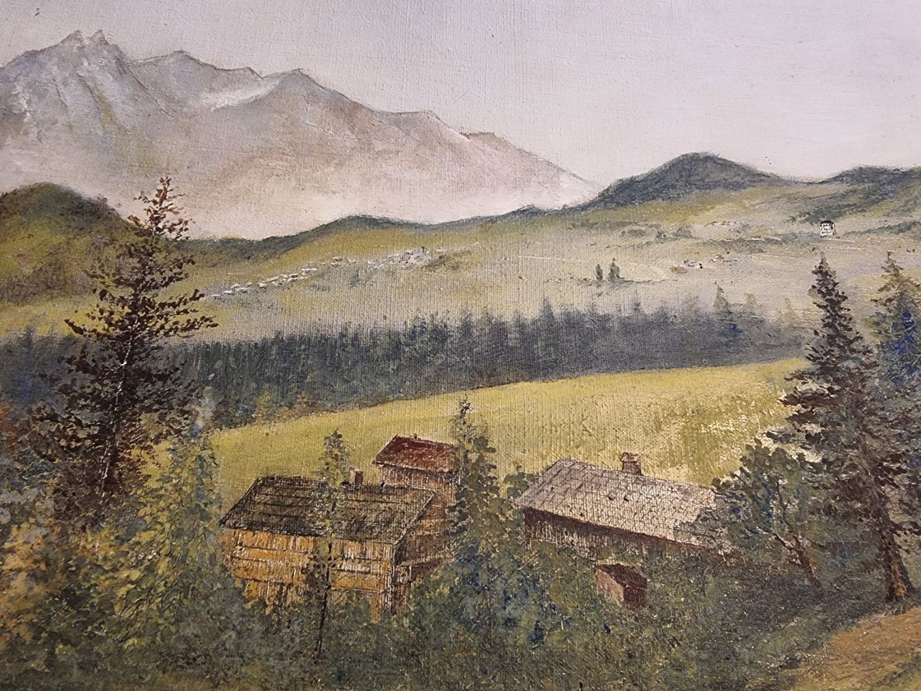 Dipinti: LANDSCHAFT GEMÄLDE SIGNIERT MIT RAHMEN – Usato da Gersau venduto da grafik-kunst 4