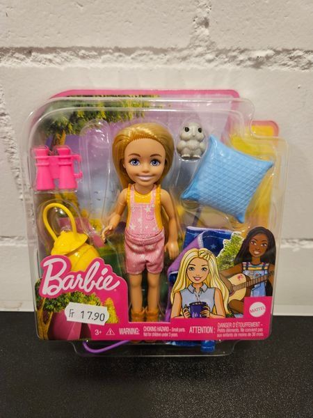 Bambole: Neu - Barbie -  Camping mit kleiner Puppe – Nuovo e nell'imballaggio originale da Dagmersellen venduto da Jarsetz_Restposten