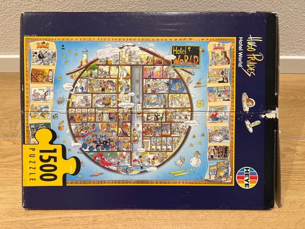 Heye Puzzle: Heye Hugo Prades - Hotel World – Usato da Sennhof venduto da Dealmonster 1