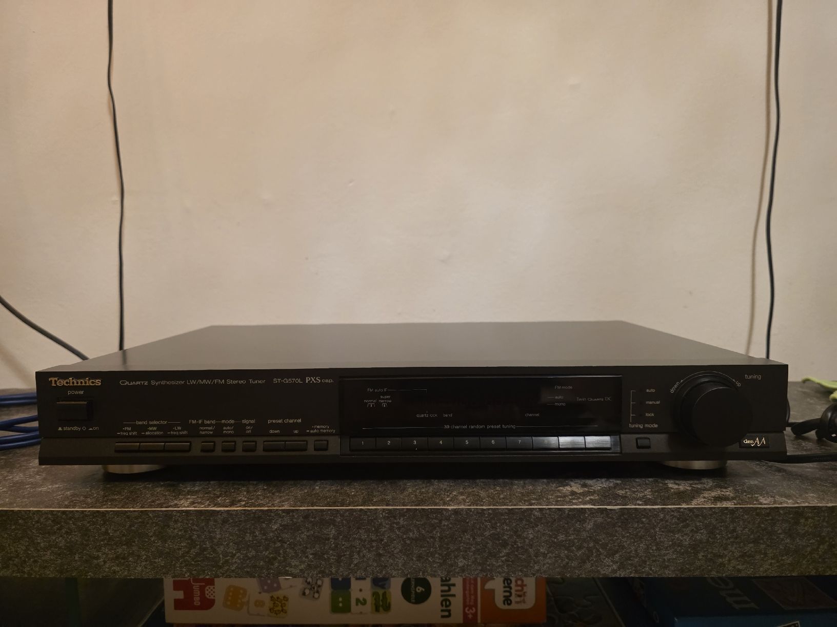 Technics Radio: Technics ST-G570L Stereo Tuner – Usato da Root venduto da dam_k55b