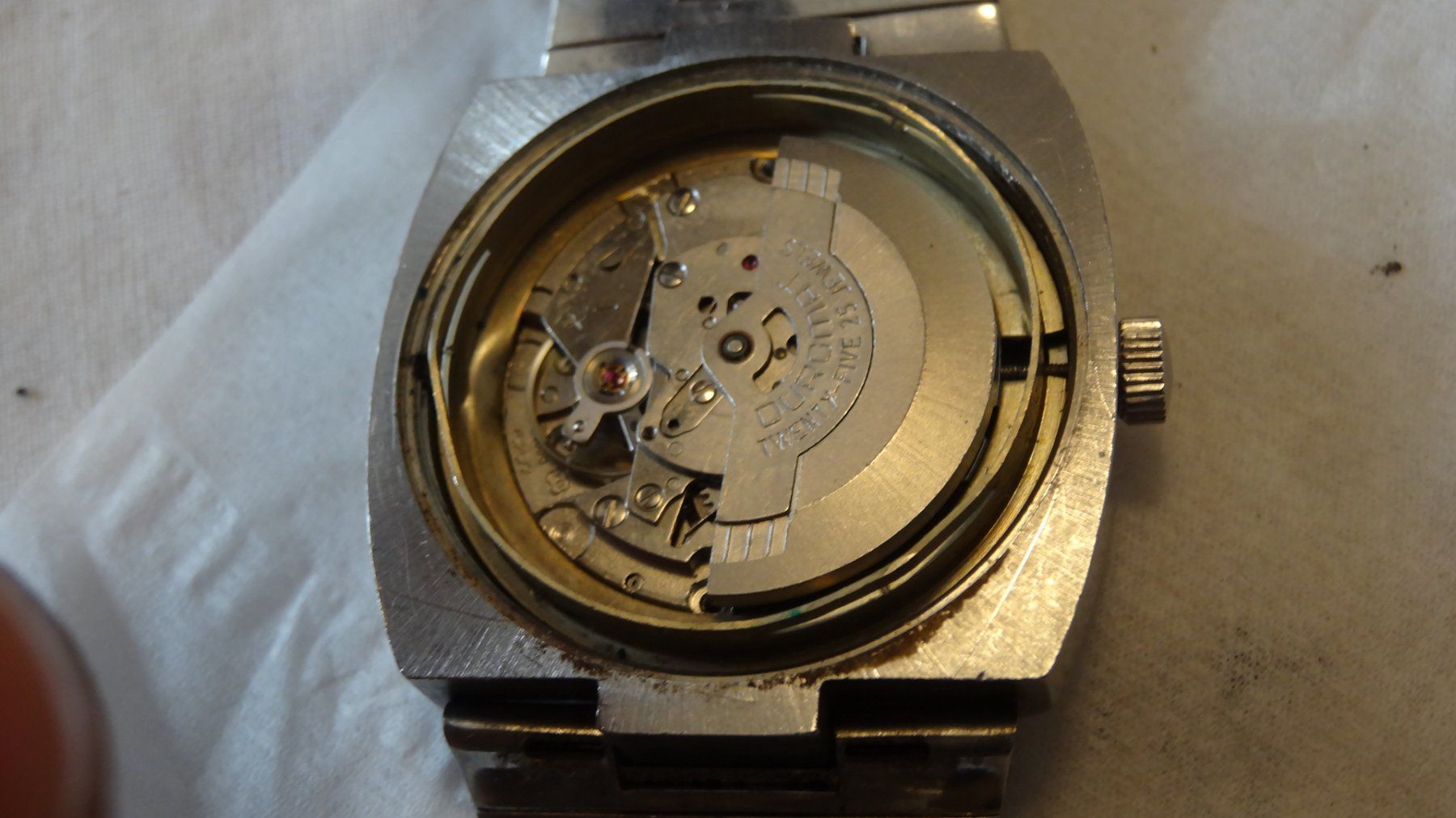 Orologi: EVELIX HERREN UHR.AUTOMATIC.DATE.LÄÜFT--35X36MM – Usato da zürich venduto da ahmad01 5