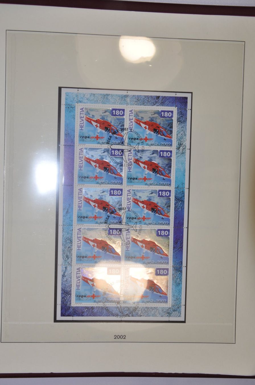 Tutti i francobolli: Sammlung Schweiz 1991-2003 meist gestempelt – Usato da Wolfhalden venduto da Zinauktion 7