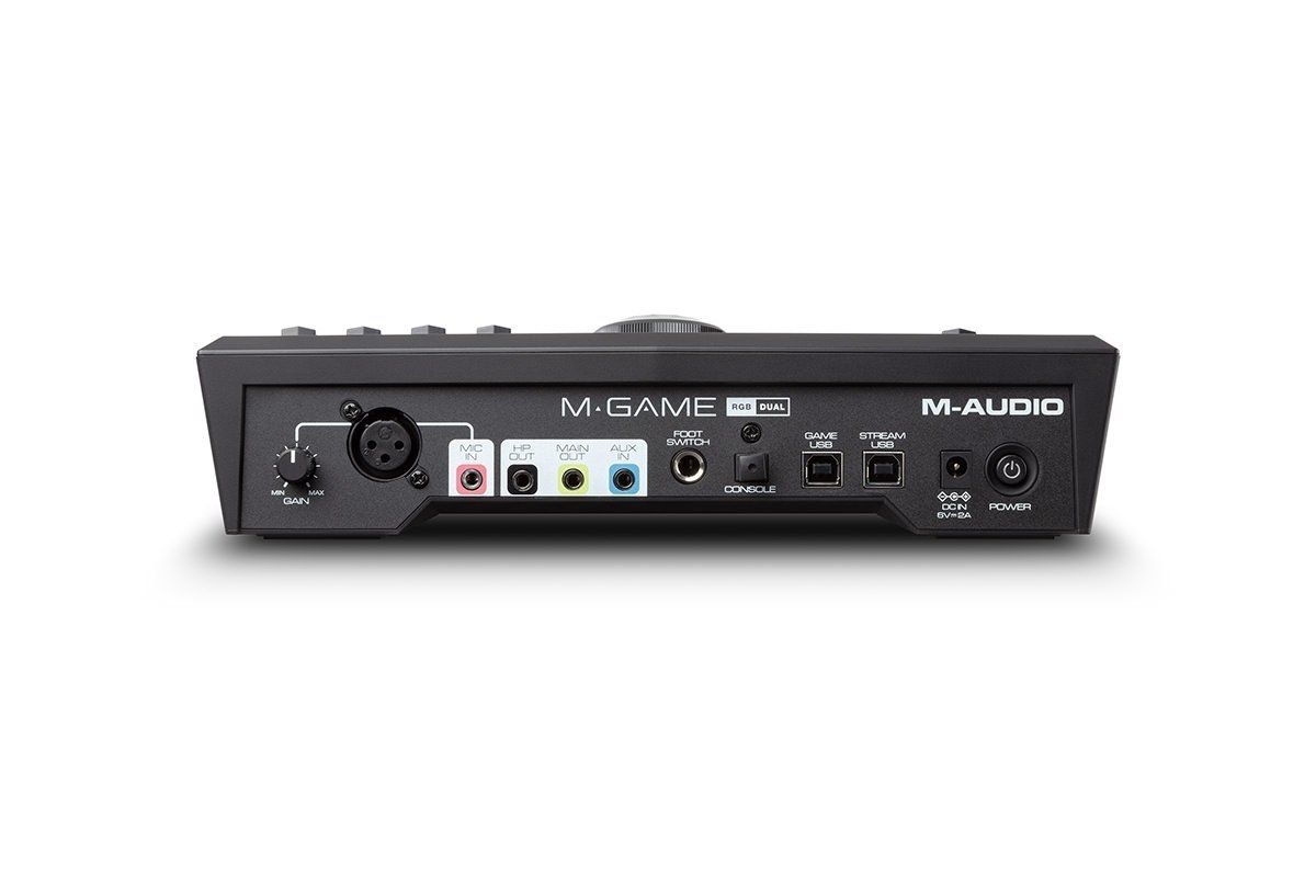 M-Audio Attrezzatura per studi di registrazione: M-GAME RGB Dual - Streaming Interface/Mixer – Nuovo e nell'imballaggio originale da Horgen venduto da Ausverkauf2000 1