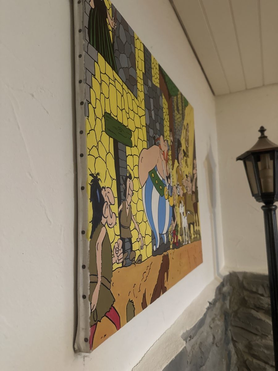 Dipinti: Asterix & Obelix Kinderzimmer Bild garantiert Einzelstück – Usato da Frauenfeld venduto da aluma14 3