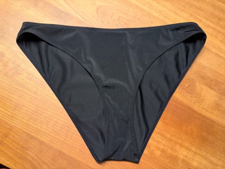 Bikini Bottom Hose Unterhose total black M-L