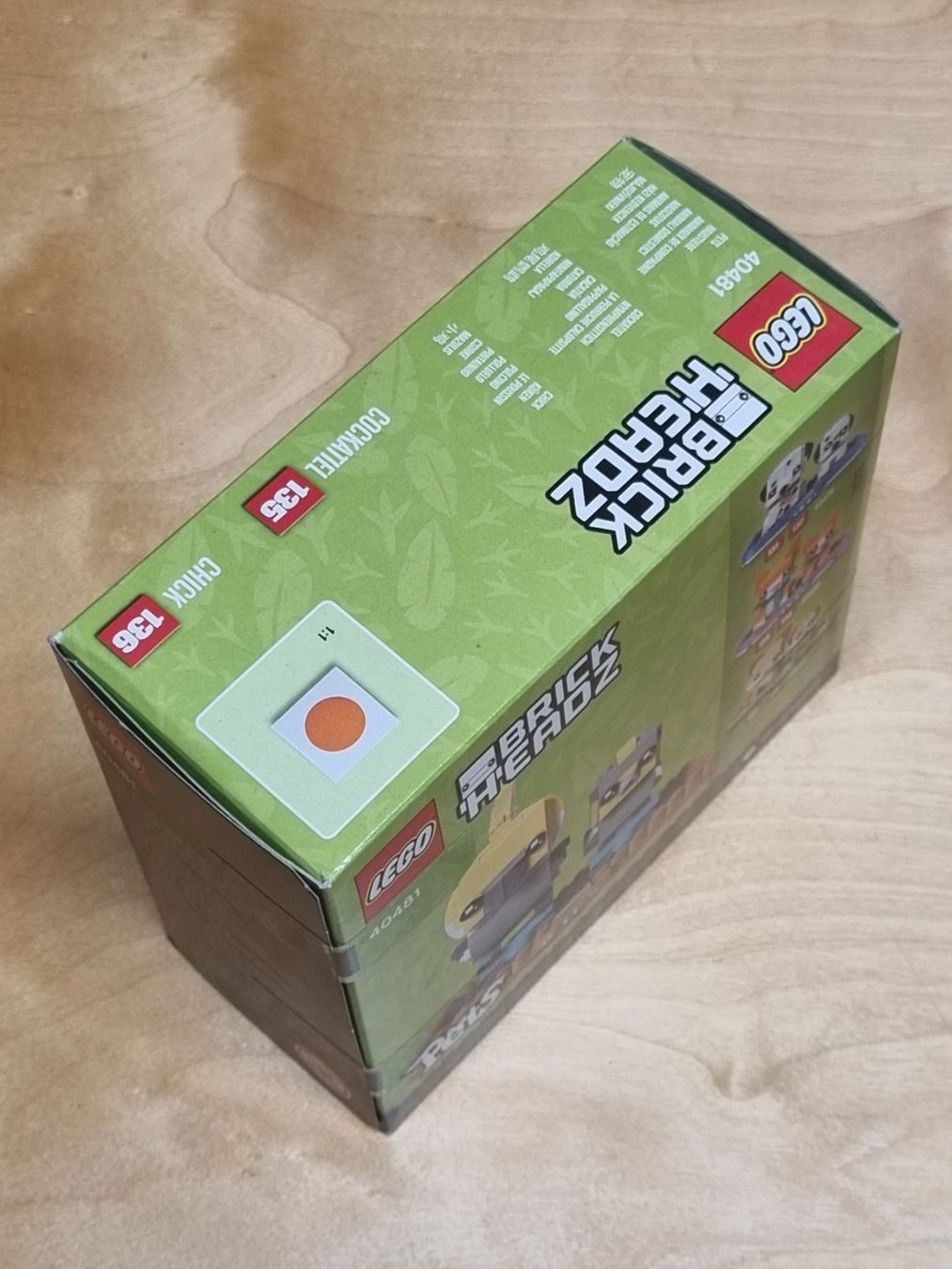 Lego Kit di costruzioni: LEGO BrickHeadz 40481 Cockatiel & Chick – Nuovo e nell'imballaggio originale da Basadingen venduto da NekoBricks 7