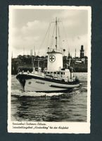 Alte Vintage Ansichtskarte Seerettungsboot Hindenburg 58